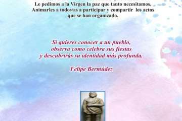 Programa de las fiestas de El Calero 2018 y ofrenda floral (Foto TA)